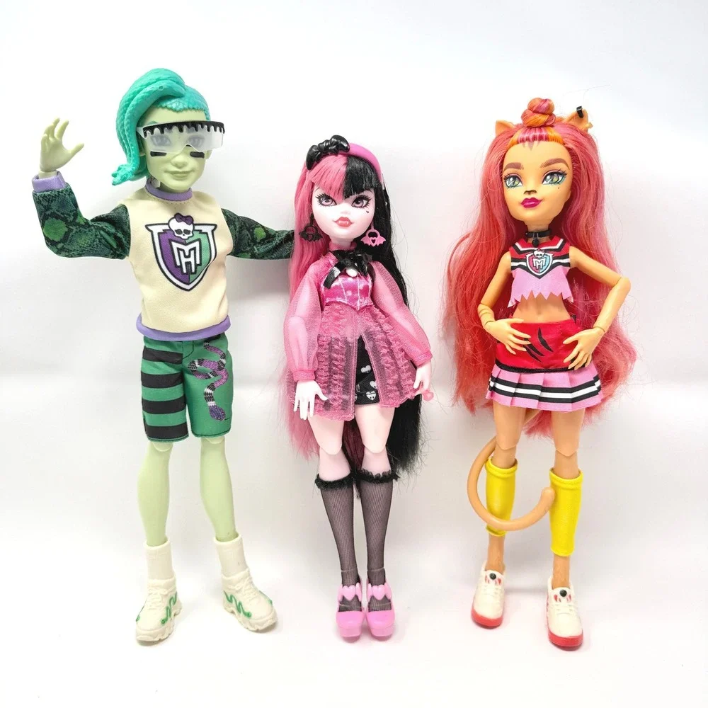 Mattel Monster High G3 Doll Lot Draculaura Deuce Gorgon Toralei Stripe 2021